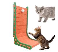 Ylnailky Panel Rascador para Gatos - Rascador De Cartón Fieltro Forma L | Tabla para Trepar Antideslizante y Resistente al Desgaste para Proteger Muebles del Hogar
