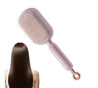 Ylnailky Peine De Masaje - Retraíble Con Colchón De Aire Limpieza Suave,Cepillo Desenredante Con Masajeador Capilar - Para Niñas Niños Adultos Cabello Rizado Liso Mojado Seco