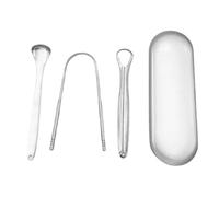 Ylnailky Rascador de Lengua Resistente para Adultos,Eliminador de Mal Olor y Combate el Mal Aliento | Raspador Lingual - Para Mujer Hombre Adolescente Jóvenes Amigos Familia Hogar