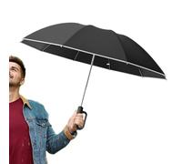 Ylnailky Sombrilla Invertida,Paraguas de Viaje | Protección Solar Invertido Plegable para Viaje Senderismo Paseo Exteriores Unisex