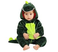 YloveM Mono bebé Capucha Mameluco de Bebé Unisex Disfraz de Dinosaurio Otoño Invierno Pijamas con Capucha Estilo Traje de Cosplay de Franela