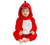YloveM Mono bebé Capucha Mameluco de Bebé Unisex Disfraz de Dinosaurio Otoño Invierno Pijamas con Capucha Estilo Traje de Cosplay de Franela