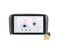 YLOXFW Android 13.0 Coche Radio 2 Din Estéreo para Volvo S80 1998-2006 GPS Sat Navi 9'' Cartablet Multimedia Vídeo Reproductor BT FM Receptor con Carplay 4G 5G WiFi SWC,Y500s