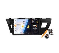 YLOXFW Android 15.0 Coche Radio 2 DIN Estéreo para Corolla 2014-2016 GPS Sat Navi 10''Cartablet Multimedia Vídeo Reproductor BT FM Receptor con Carplay 4G 5G WiFi DSP SWC,Y500s