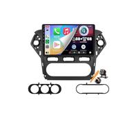 YLOXFW Android 15.0 Coche Radio 2 DIN Estéreo para Mondeo 2010-2014 GPS Sat Navi 10''Cartablet Multimedia Vídeo Reproductor BT FM Receptor con Carplay 4G 5G WiFi DSP SWC,Y500s