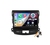 YLOXFW Android 15.0 Coche Radio 2 DIN Estéreo para Outlander 2005-2012 GPS Sat Navi 9''Cartablet Multimedia Vídeo Reproductor BT FM Receptor con Carplay 4G 5G WiFi DSP SWC,Y500s