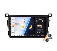YLOXFW Android 15.0 Coche Radio 2 DIN Estéreo para RAV4 2013-2018 GPS Sat Navi 9''Cartablet Multimedia Vídeo Reproductor BT FM Receptor con Carplay 4G 5G WiFi DSP SWC,Y500s