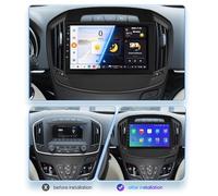 YLOXFW Android 15.0 Coche Radio 2 DIN Estéreo para Regal/Opel Insignia 2014-2017 GPS Sat Navi 9''Cartablet Multimedia Vídeo Reproductor BT FM Receptor con Carplay 4G 5G WiFi DSP SWC,Y300s