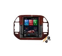 YLOXFW Marrón,TS150, Android 14.0 Coche Radio 2 DIN Estéreo para Pajero V60 V68 V73 1999-2011 GPS Sat Navi 9.7'' Cartablet Multimedia Vídeo Reproductor BT FM Receptor con Carplay 4G 5G WiFi DSP SWC