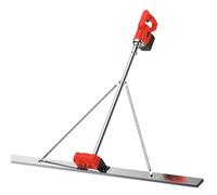 ylpddmm Regla Vibrante Eléctrica para Hormigón, Herramienta de Acabado de concreto de hormigón Kit de concreto, Herramienta de Trabajo de la Regla de Superficie de hormigón de 6000 RPM 1.5M-1battery
