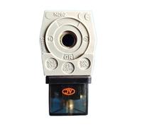 YLPWKMVZ Válvula de Pulso electromagnético N282 Bobina CY123 C53056N AC220V DC24V diámetro Interior 8/12,5mm, Altura 39mm(AC220V 25W)