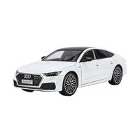YLQERZ 1:24 para A7 Coupe Coche Miniatura Aleación Modelo Coche Metal Fundido Presión Sonido Y Juguete Colección De Luz Miniatura De Colección(White)