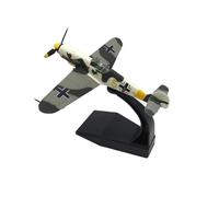 YLQERZ Aviones metálicos en Miniatura 1:72 para El Avión Alemán De La Segunda Guerra Mundial BF109 Modelo Caza De Simulación Aleación Terminado War Thunder para Colecciones(Style 1)