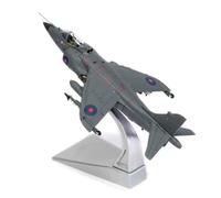YLQERZ Aviones metálicos en Miniatura Avión Combate Sea Harrier FRS.1 A Escala 1:72 Modelo Avión Aleación Fundida Presión Juguetes Estáticos para Coleccionar para Colecciones