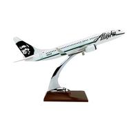 YLQERZ Aviones metálicos en Miniatura Avión De Aleación Fundida A Presión Boeing B737-800 Big 32cm Alaska Modelo A Escala 1/144 para Colecciones
