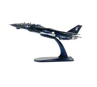 YLQERZ Aviones metálicos en Miniatura Avión De Aleación Fundido A Presión 1/100 del F-14A VX-4 con Alas Variables Intercambiables Modelo Juguete Colección para Colecciones