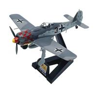 YLQERZ Aviones metálicos en Miniatura Avión De Caza FW190 A-6 Modelo De Avión Terminado Juguete De Colección Estático Fundido A Presión Escala 1:72 para Colecciones