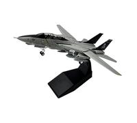 YLQERZ Aviones metálicos en Miniatura Avión De Combate Grumman F14 Tomcat De Metal Fundido A Presión Escala 1/100 con Soporte para Colecciones(Style II)