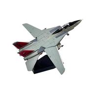 YLQERZ Aviones metálicos en Miniatura Avión De Combate Grumman F14 Tomcat De Metal Fundido A Presión Escala 1/100 con Soporte para Colecciones(Style I)
