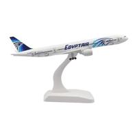 YLQERZ Aviones metálicos en Miniatura Avión De Pasajeros Egyptair B777 Aleación Fundida A Presión A Escala 1:400 Modelo De Exhibición para Muebles del Hogar para Colecciones