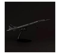 YLQERZ Aviones metálicos en Miniatura Avión De Resina Concorde De Air France 2025 (Escala 1:125) con Luz Y Ruedas Ideal para Coleccionistas De Juguetes para Colecciones(with Light)