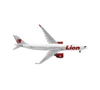YLQERZ Aviones metálicos en Miniatura Colección De Modelos De Aeronaves De Pasajeros Lion Air A330-900NEO PK-Lei A Escala 1/400 para Colecciones