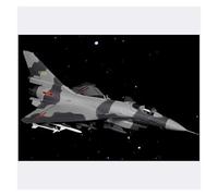 YLQERZ Aviones metálicos en Miniatura Colección Modelos Avión J10 Aleación Fundida 1:72 con Acabado Aleación como Recuerdo Decorativo Estático para Adultos para Colecciones