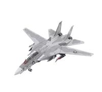 YLQERZ Aviones metálicos en Miniatura Maqueta Avión Caza Macross F-14 Fundida A Presión A Escala 1:72 con Acabado De Aleación Decoración Estática Recuerdo para Colecciones(Gray)