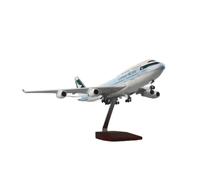 YLQERZ Aviones metálicos en Miniatura Máquina De Fundición A Presión con Luz LED En Miniatura Cathay Pacific para Aviones Boeing 747 Recopilada por Aviation para Colecciones(No Light)