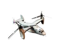 YLQERZ Aviones metálicos en Miniatura Modelo Avión Aleación Fundido A Presión A Escala 1/144 para Colección Aviones Rotor Basculante V-22 Osprey Aviones para Colecciones