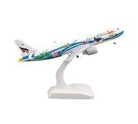 YLQERZ Aviones metálicos en Miniatura Modelo De Avión A320 Bangkok Airways Escala 1:400 De Aleación De Metal De 20 Cm con Tren De Aterrizaje Decorado para Colecciones