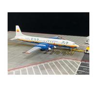 YLQERZ Aviones metálicos en Miniatura Modelo De Avión De Aleación Ilyushin Il-18 CU-T1532 De Aero Caribbean Airlines Escala 1:400 para Colección para Colecciones