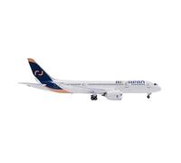 YLQERZ Aviones metálicos en Miniatura Modelo De Avión De Aleación Metálica B787-8 Dreamliner JA801A Edición con Flap Down Escala 1:400 para Colecciones