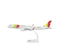 YLQERZ Aviones metálicos en Miniatura Modelo De Avión De Juguete Coleccionable E195 Portugal A Escala 1/100 Adornos De Avión Pintados para Colecciones