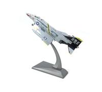 YLQERZ Aviones metálicos en Miniatura Modelo De Avión Portaaviones F-4 Cazafantasmas Escala 1:100 Ideal para El Hogar Y El Escritorio para Colecciones