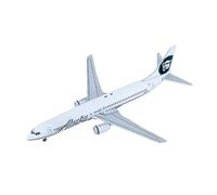 YLQERZ Aviones metálicos en Miniatura Réplicas En Miniatura De La Colección Simulación Aleación del Modelo Avión Alaska B737-900 N307AS Escala 1/500 para Colecciones