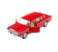 YLQERZ Coche En Miniatura Aleación Hongqi CA770 Simulación Fundida A Presión Vehículo Clásico Puerta Trasera Que Puede Abrir 1/36 Miniatura De Colección