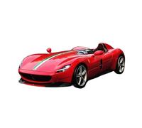 YLQERZ Ferrari Monza SP1 Coche Deportivo 1:18 Modelo Aleación Fundida A Presión Ideal como Recuerdo Coleccionable Adultos Miniatura De Colección(Red)