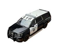 YLQERZ Modelo De Coche A Escala 1:18 Chevrolet Suburban SUV Todoterreno 2015 Modelo De Coche De Resina Colección para Adultos Hobby Miniatura De Colección