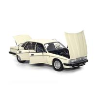 YLQERZ Modelo De Coche A Escala 1:18 Jaguar XJ6 (XJ40) Modelo Conducción Completo Aleación Fundida A Presión (Blanco) Decoración Exhibición Colección Miniatura De Colección