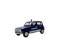 YLQERZ Modelo De Coche A Escala 1/18 para 4L GENDARMERIE 1978 Modelo De Coche De Aleación Juguete para Adultos Colección Decoración Recuerdo Azul Miniatura De Colección