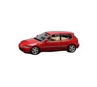 YLQERZ Modelo De Coche A Escala 1:43 Honda EG6 Sir SiRII Aleación Completamente Abierto Modelo De Decoración del Hogar Coleccionable para Entusiastas Miniatura De Colección(Red)