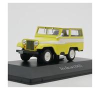 YLQERZ Modelo De Coche A Escala 1:43 Ika Ikcar 1962 Modelo De Coche Fundido A Presión Juguete De Metal Adorno De Recuerdo (Amarillo) Miniatura De Colección