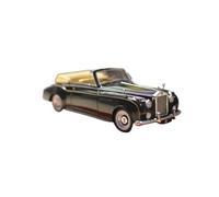 YLQERZ Modelo De Coche A Escala 1:43 Rolls-Royce Silver Cloud II - Modelo De Coche De Resina Muebles Estáticos Adornos Recuerdos De Hobby Miniatura De Colección(Black)