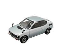 YLQERZ Modelo De Coche A Escala 1:43 Suzuki FRONTE Coupe GX 1971 Modelo De Coche De Resina Luz Estática Soporte De Exhibición Decoración Color Plateado Miniatura De Colección