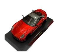 YLQERZ Modelo De Coche A Escala 1:64 Ferrari 599XX 8 Modelo De Aleación Elástica Decoración Colección Vehículo Juguetes Exhibición Estática Miniatura De Colección