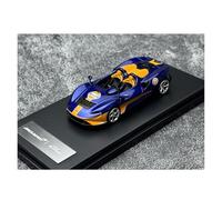 YLQERZ Modelo De Coche A Escala 1:64 McLaren Elva M1A Mos Concept Car Modelo Coche Aleación con Adornos Juguete De Fundición De Metal A Escala Miniatura De Colección(Blue)