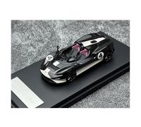 YLQERZ Modelo De Coche A Escala 1:64 McLaren Elva M1A Mos Concept Car Modelo Coche Aleación con Adornos Juguete De Fundición De Metal A Escala Miniatura De Colección(Black)