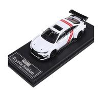 YLQERZ Modelo De Coche A Escala 1:64 para La Colección De Modelos Coches Aleación Toyota Avalon Decoraciones para Fiestas Temáticas Verdes Y Blancas Miniatura De Colección(White)