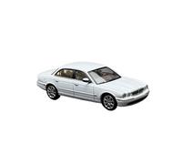 YLQERZ Modelo De Coche A Escala Adornos De Colección De Modelos De Coche Estático De Aleación Jaguar XJ6 X350 A Escala 1/64 Color Blanco Miniatura De Colección(White)